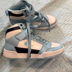 Champion Blue and White Athletic Shoes